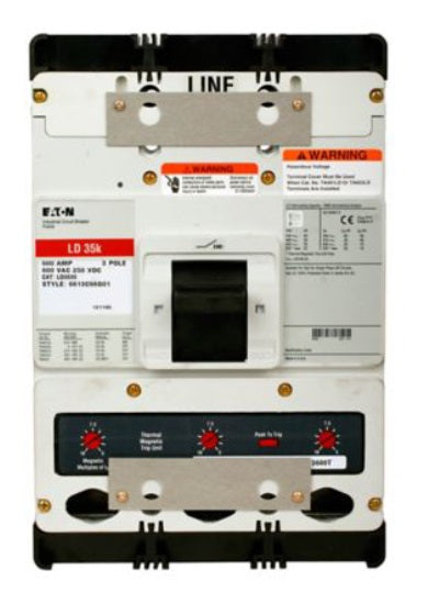 Breaker tipo LDB, Atornillable,600A, 3P, 65KAIC 208V, 35KAIC 480V
