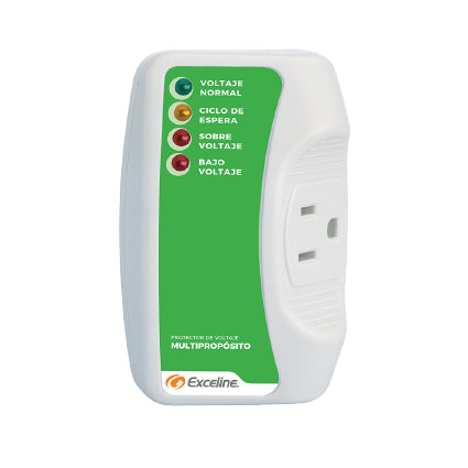 PROTECTOR DE VOLTAJE ELECTRONICO MULTIPROPOSITO 120V