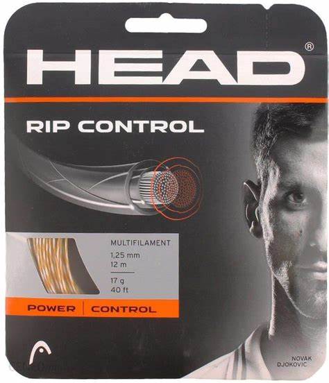 Set de Cuerdas de Tenis RIP CONTROL 281099 Head Natural