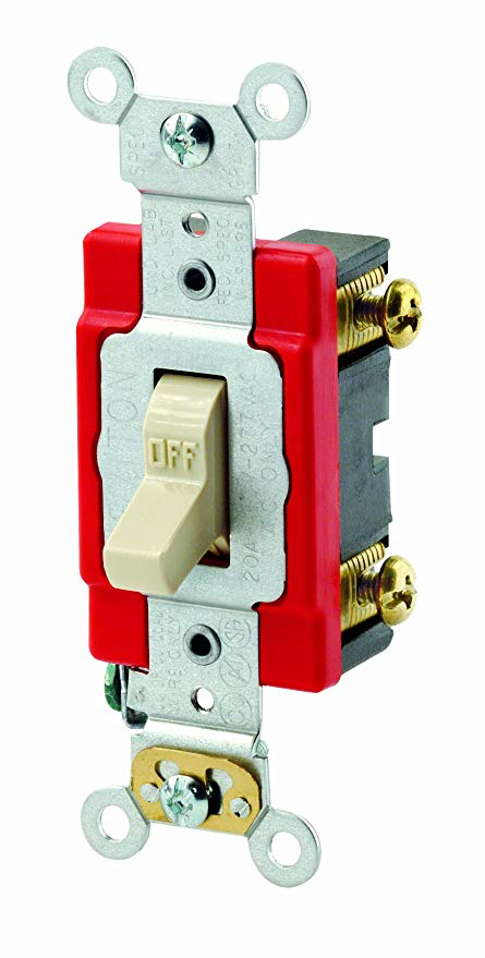 INTERRUPTOR SENC 20A 120/277V  IVORY