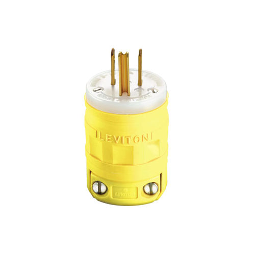 ENCHUFE 15A 125V NEMA 5-15P AMARILLO