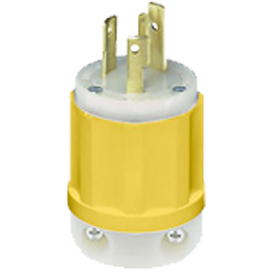 ENCHUFE TL 30A 250V NEMA L6-30P B/N