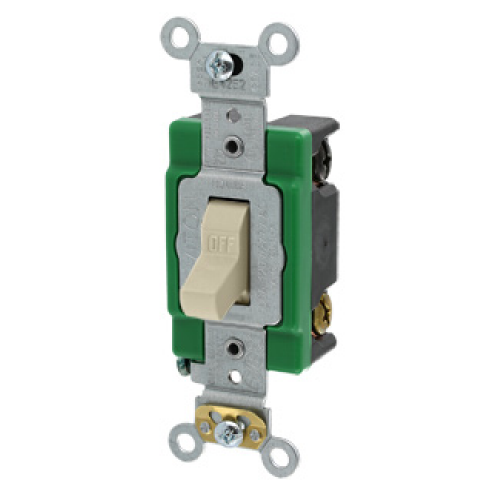 INTERRUPTOR SENC 30A 120-277V  IVORY