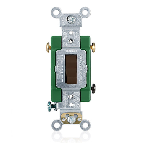 INTERRUPTOR SENC 30A 120/277V 3WAY BROWN