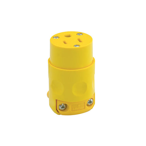 TOMA CORDON 15A 125V NEMA 5-15R PVC AMAR