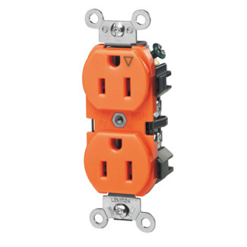 TOMA DOBLE 15A 125V GRAD IND T/A NAR