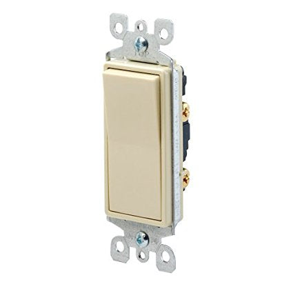 INTERRUPTOR DECORA 15A 120/277V IVORY