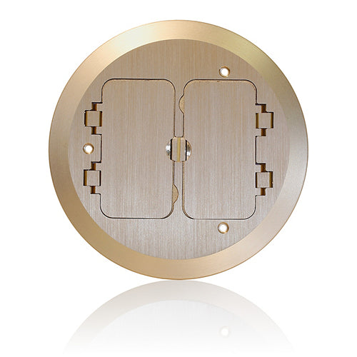 SIS. CAJA PISO PLACA 2G BRONCE FBBOX-GY