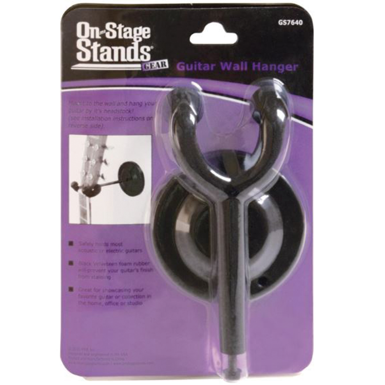 Atril de Pared para Guitarra con Base de Metal OnStage GS7640