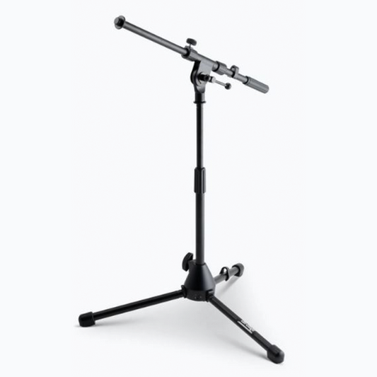 Atril para Micrófono Corto con Boom OnStage MS7411B Negro