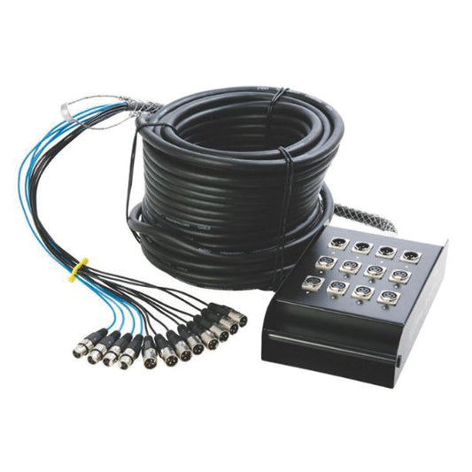 Extensión Medusa Snake 50'/8-Canales/4-Retornos OnStage