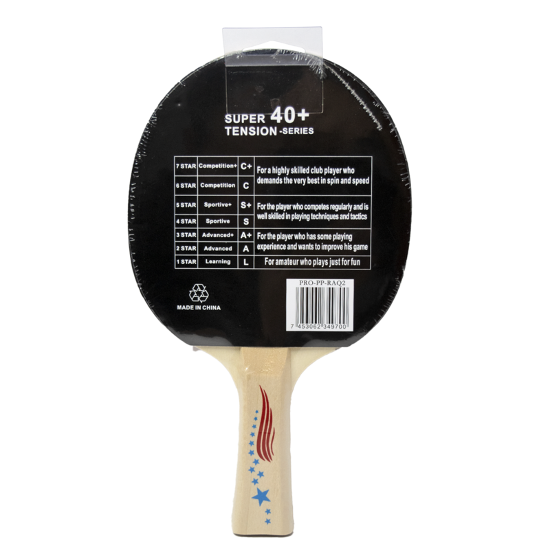 Raqueta de Ping Pong 2 Estrellas Proflite PP-RAQ2