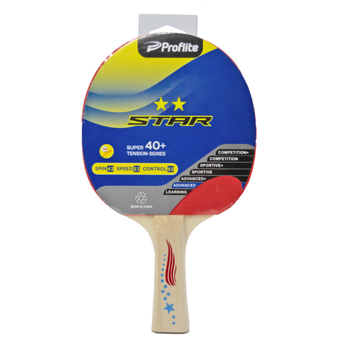 Raqueta de Ping Pong 2 Estrellas Proflite PP-RAQ2