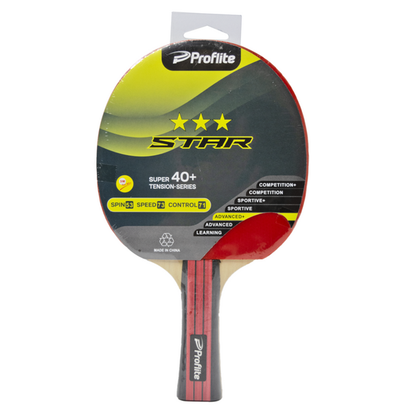 Raqueta de Ping Pong 3 Estrellas Proflite PP-RAQ3