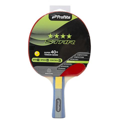 Raqueta de Ping Pong 4 Estrellas Proflite PP-RAQ4