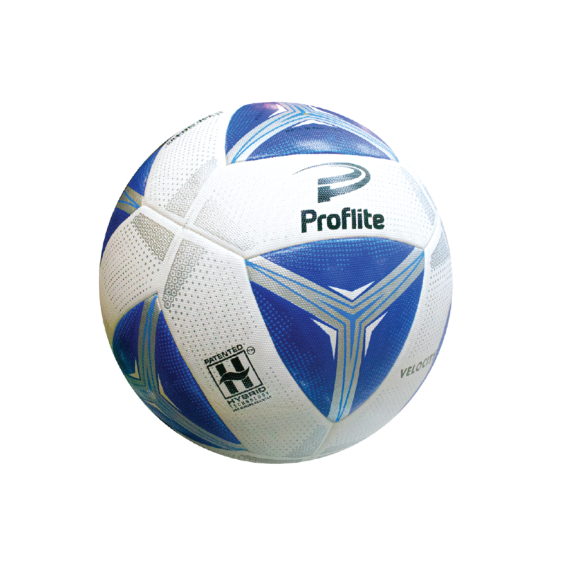 Balón Soccer #5 Proflite VEL-SOC-ABP Azul/Celeste/Plateado