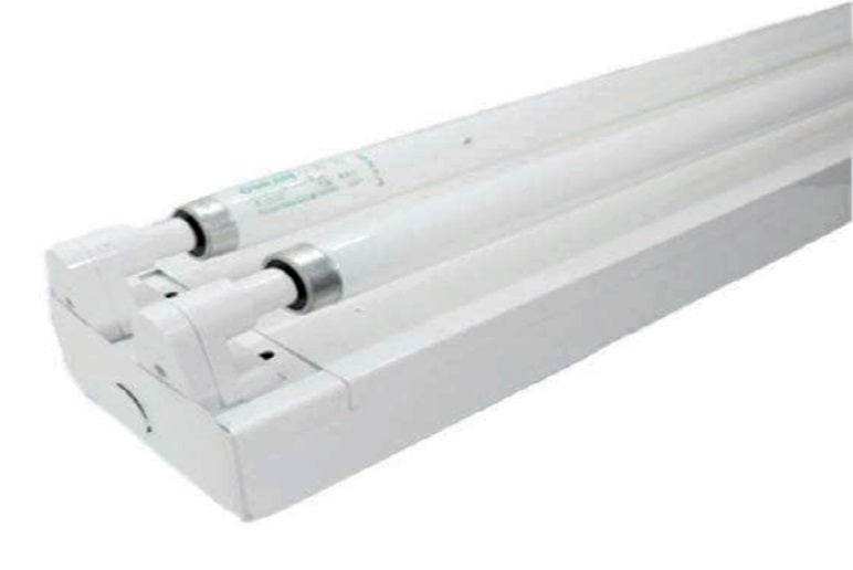 LAMP. DE CANAL 8 PIES 2 TUBO LED 120/277