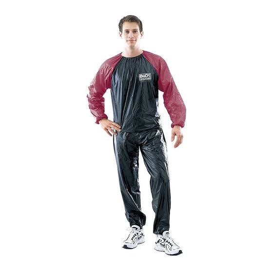 Sudadera Vynil negra L/Xl Body Sculpture (Sauna Suit)