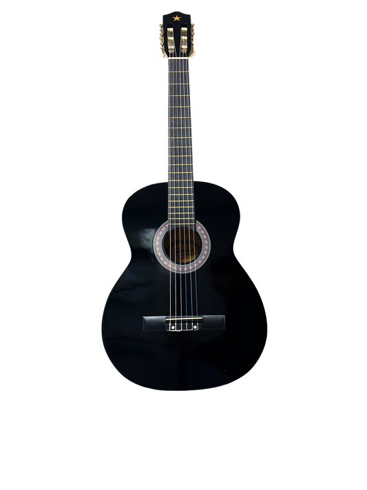 Guitarra Clásica JE-39 Stardust Negra