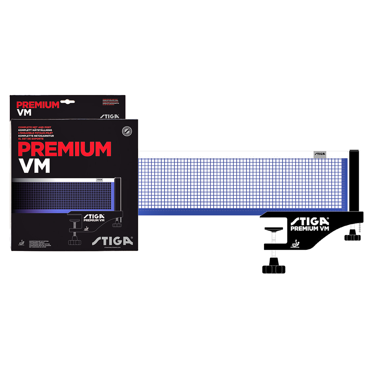 Set Net y Poste PREMIUM ITTF Stiga
