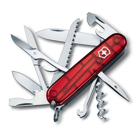 Huntsman 1-3713-T Victorinox Roja Transparente