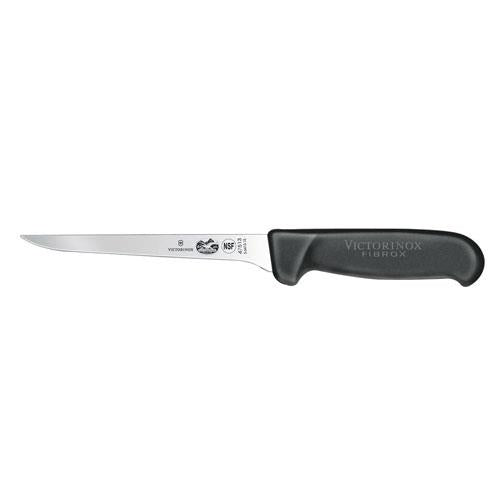 Cuchillo 15CM 5-6403-15 Deshuesar Fibrox NSF Victorinox Negro