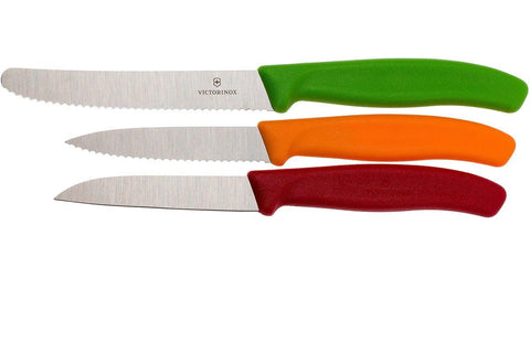 Set 3 Piezas de cuchillos de cocina para verduras