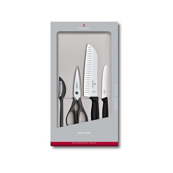 Set de Cocina 4 Piezas 6-7133-4G Victorinox Negro