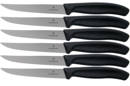 Set de Cuchillos 6 Piezas 6-7233-6 Victorinox Negro