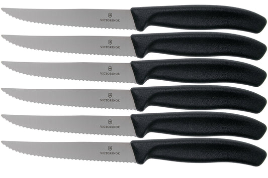 Set de Cuchillos 6 Piezas 6-7233-6 Victorinox Negro