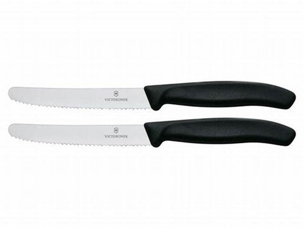 Set 2 Piezas 10CM 6-7833-B Victorinox Negro