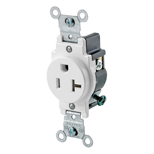 R-TOMA SENC 20A 120V 2P3W NEMA 5-20R BLA