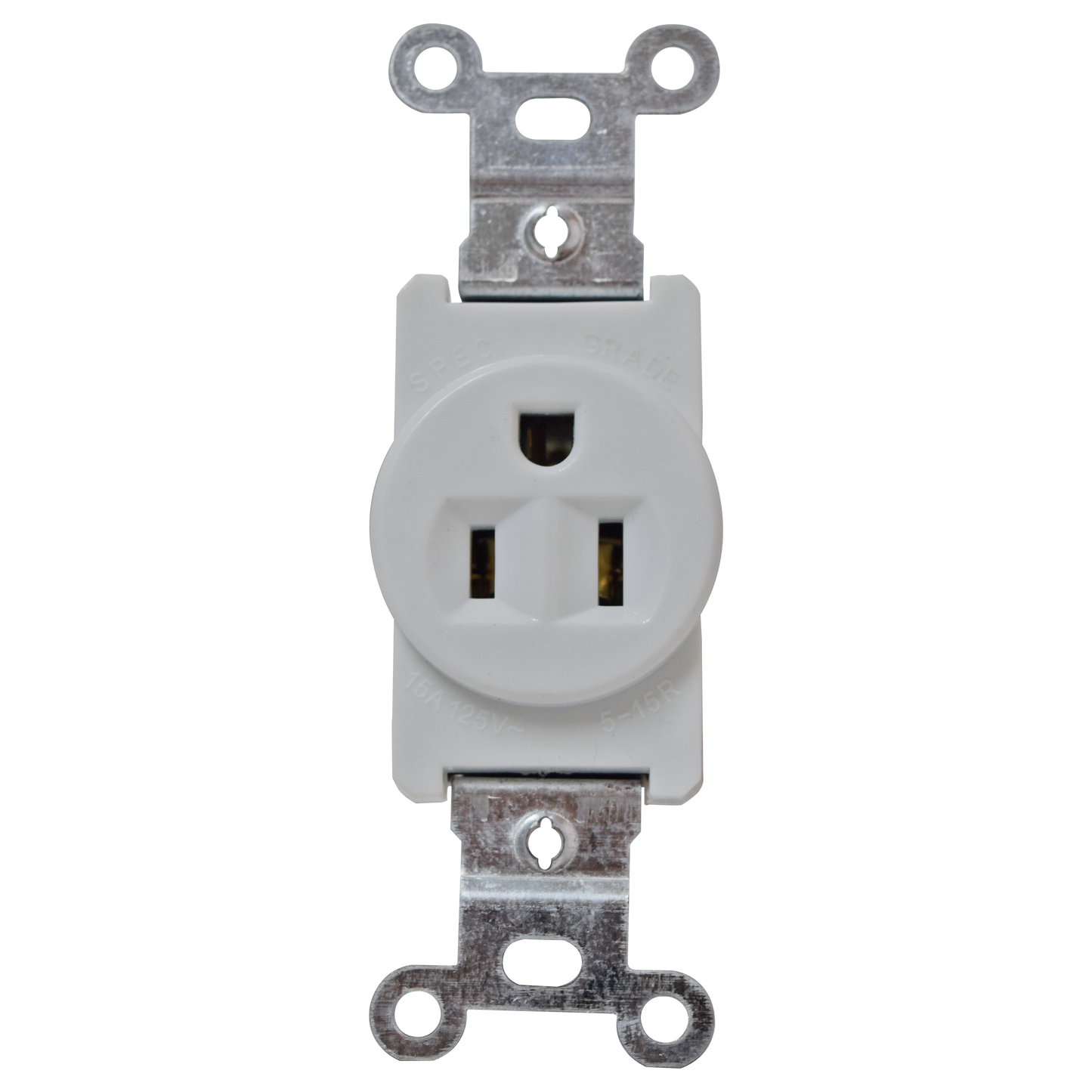 R-TOMA SENC 15A 120V 2P-3W 5-15R BLANCO