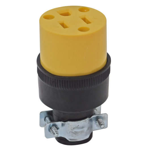 TOMA PARA CORDON 15A 2P-3W CAUCHO N5-15R