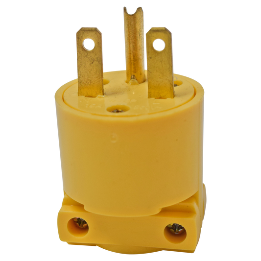 ENCHUFE 15A 220V 2P-3W PVC N6-15P