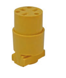 TOMA P/CORDON 15A 220V 2P-3W PVC N6-15R