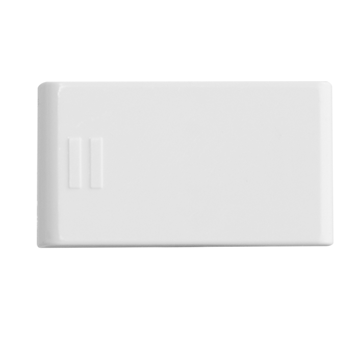 Apagador Modular Sencillo 16A 250V, blanco