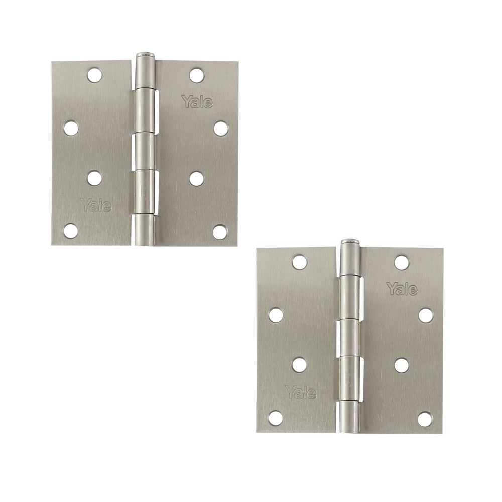 Bisagras Yale 4"x4"x2 Latón Satinado (US4)