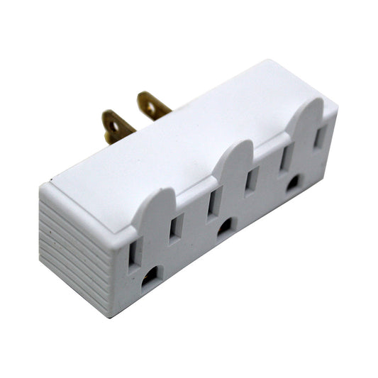 Adaptador 3 Salidas Eagle 1147 Blanco