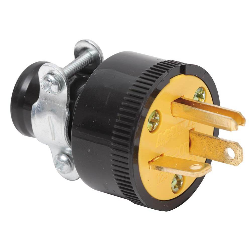 Enchufe Polarizado 15A Eagle 1709 Negro