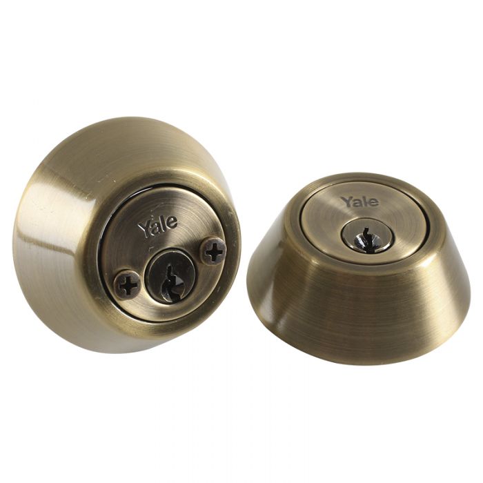 Cerrojo Kent Yale Llave/Llave Latón Antiguo (US5)