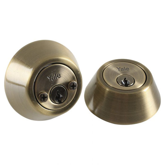 Cerrojo Kent Yale Llave/Llave Latón Antiguo (US5)