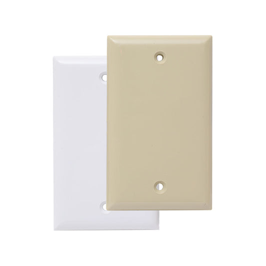 Tapa Ciega Plástica Sencilla Eagle 2129W Blanca