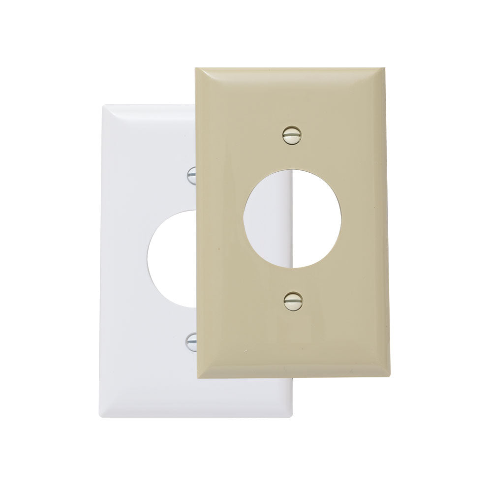 Tapa Plástica Sencilla Eagle 2131W Blanca