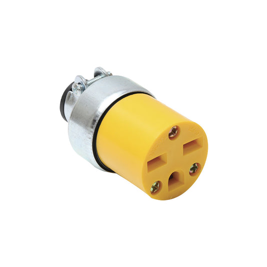 Toma para Cable 15A Eagle 2227 Amarilla