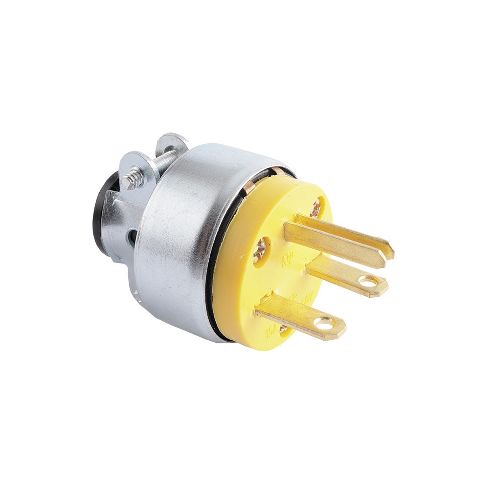 Enchufe Polarizado 15A Eagle 2866 Amarillo