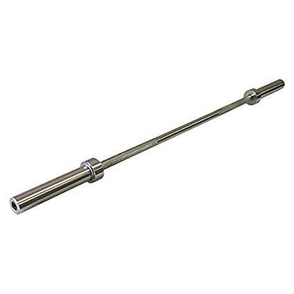 Barra Olímpica 86" Fortis OB86 Sin Collar Cromada