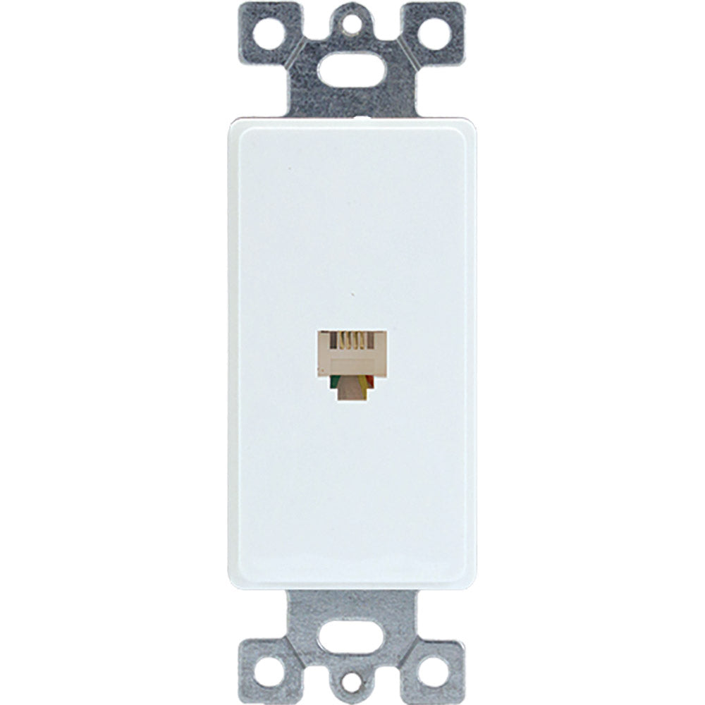 Toma Telefónica Decora Eagle 3560W Blanca