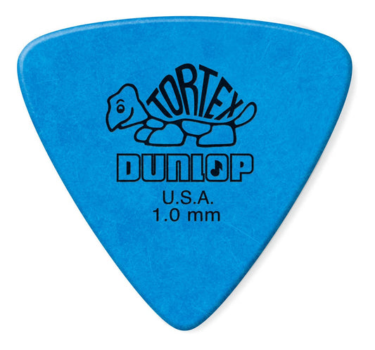 Uñetas Dunlop 431P1.0MM Tortex Tri Azul (Pack 6 UN)