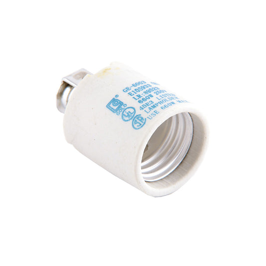 Socket para Lámpara de Porcelana Eagle 4152 Blanco